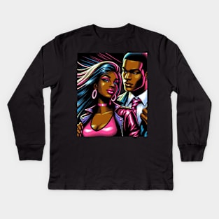 Black Love Matters Kids Long Sleeve T-Shirt